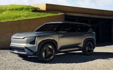 kia ev5 concept shown in china another chunky cuv going on sale this year