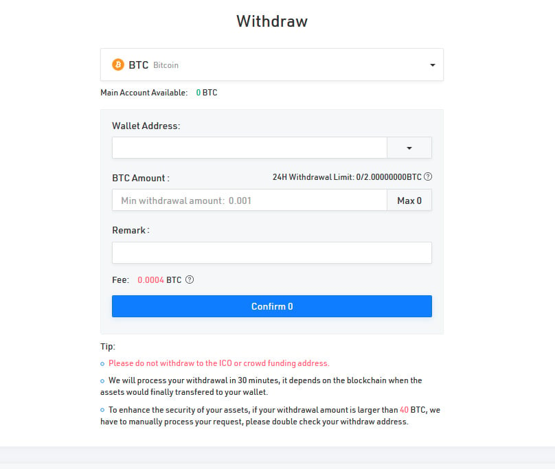 Kucoin Withdrawals