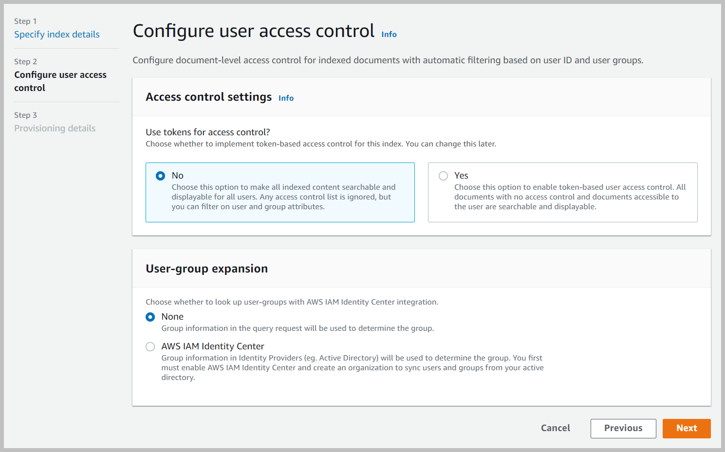 user access control