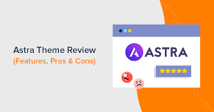 Astra Theme key features