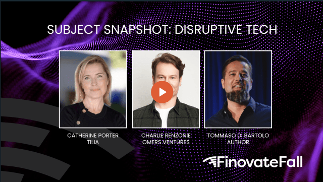 Streamly Snapshot: How Disruptive Technology Shapes the Future of Finance