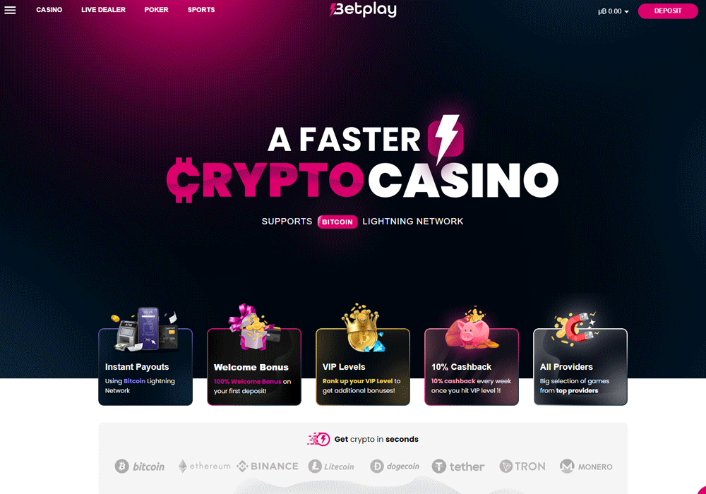 Betplay Homepage